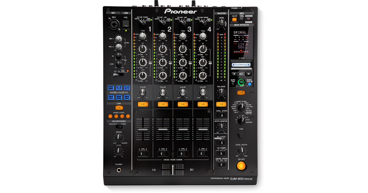 Pioneer DJM900 NX DJ Mixer Six et deux La shop